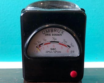 1930's Ombrux Gossen Photo-Electric Exposure Meter. Germany.