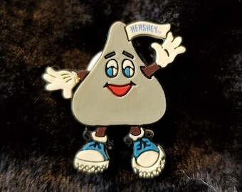 Hershey's Kisses Rubber Mascot Character Pin