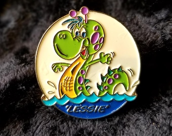 Vintage "Lessie" Collectible Enamel Character Pin