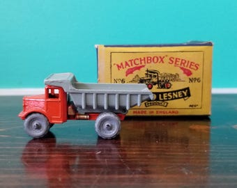 Matchbox Series #6A. Quarry Truck. 1955. Moko Lesney England.