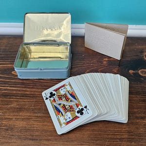 Baralho de cartas em Braille, Thomas De la Rue & Co Ltd, Fabricado na Inglaterra