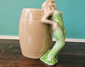 Vintage Nude Figure Dorothy Kindell Style Collectible Mug