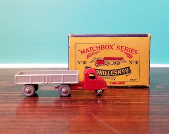 Matchbox Series #10B Scammel Mechanical Horse. 1958-1960. Moko Lesney England.