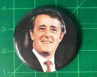 Large Vintage Pin Brian Mulroney