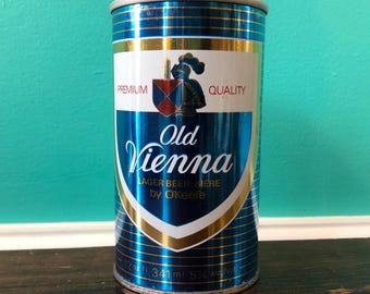 Carling O'Keefe Old Vienna Lager 1970's Empty Beer Can. Canada.