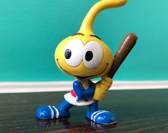 The Snorks 1983 Allstar Seaworthy Baseball Schleich PVC Plastic Figurine