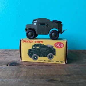 DINKYSUPERTOYS中型砲兵トラック689 Dinky Supertoys #689 Medium Artillery Tractor Army Military