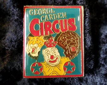 George Carden Circus 1990's Souvenir Collectible Enamel Pin