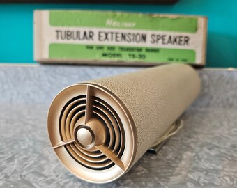 Vintage Holiday Tubular Extension Speaker Model TS-30 with Box Working!