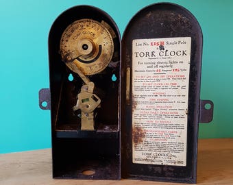 Vintage Tork Clock Timer