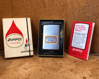 1976 Sears Credit Card Credit Marketing Zippo Lighter  *IN BOX, UNUSED*