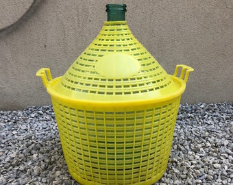 Green Glass Demijohn 54 Litre Wine Jug LOCAL PICKUP ONLY