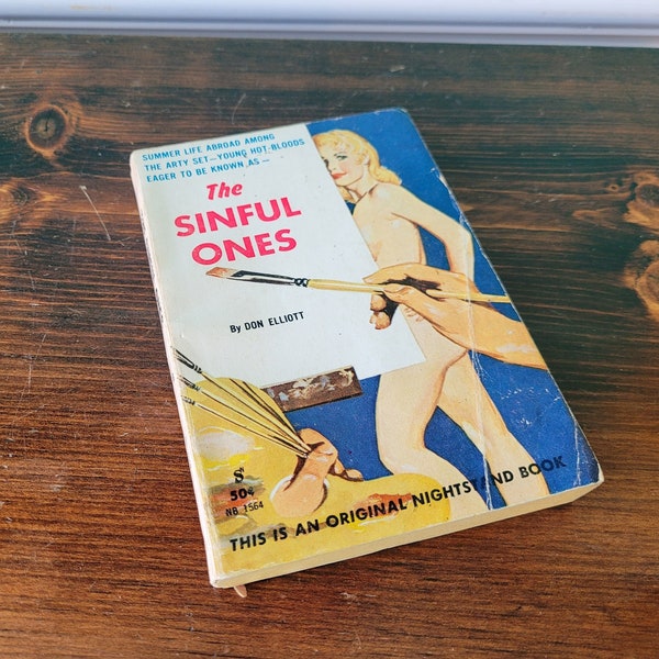 Vintage Pulp Sleaze Paperback The Sinful Ones