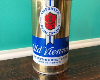 Imported O'Keefe Old Vienna 1970's Empty Beer Can. USA/Canada.