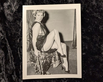 WWII Era Original Vintage Pin Up Photo