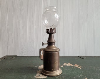 Antique French Mr Pigeon "Inexplosable" Gasoline Lantern (1884-1909)