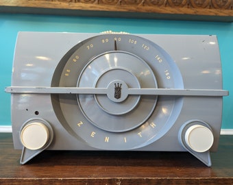 1954 Zenith R615 AM Tube Radio