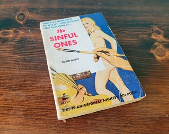 Vintage Pulp Sleaze Paperback The Sinful Ones