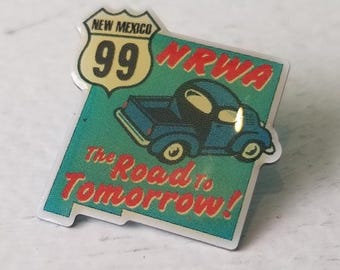 New Mexico NRWA 1999 Conference Metal Enamel Souvenir Pin, USA
