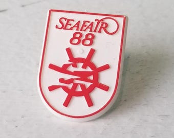 Seafair 1988 Seattle Summer Festival Vintage Pin, USA