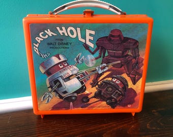 The Black Hole Disney Lunch Box with Thermos. 1979 Aladdin Industries Canada.