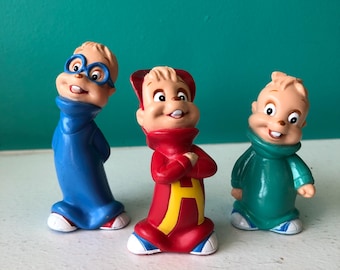 1990 Alvin, Simon and Theodore Figures