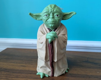 Vintage 1981 Lucas Films Yoda from Star Wars Hand Puppet, 8" x 4.5"