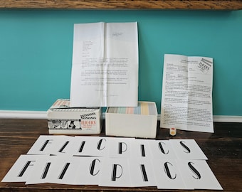 Flic Pics: The Movie Quote Game. Prototype 1996 Trivia Game. Canada