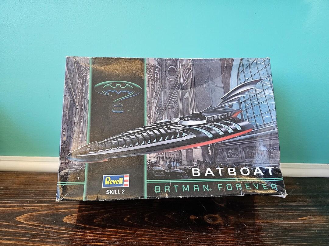 Revell Batboat Model Set 6722. 1995 Batman Forever. USA. - Etsy