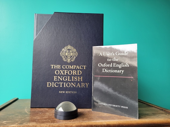 The Compact Oxford English Dictionary - United Kingdom - Etsy 日本