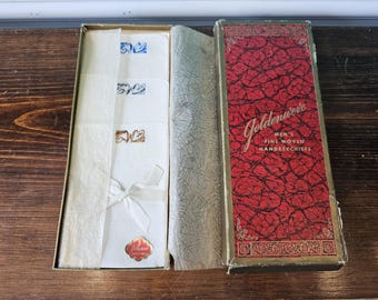Goldenweve Set of Three Men's Handkerchiefs - Never Used