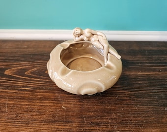 Collectible Nude Figure Ashtray - Made in Japan