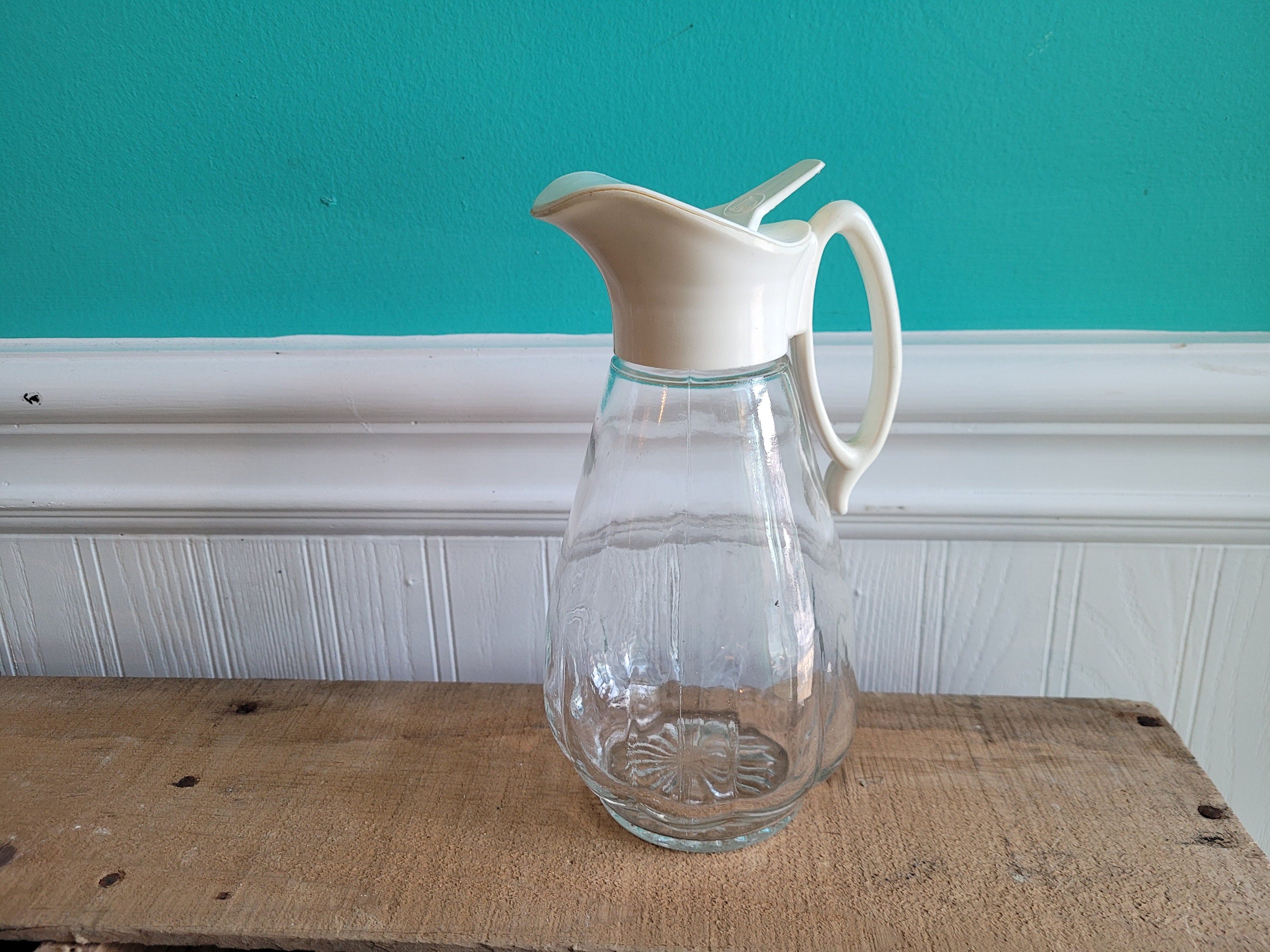 Glass Syrup Bottle With Pour Spout Etsy