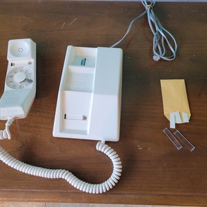 New in Box Northern Electric Contempra White Rotary Dial Telephone