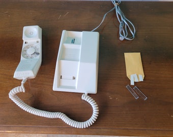 New in Box Northern Electric Contempra White Rotary Dial Telephone