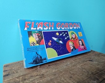 Unopened Flash Gordon Adventure on the Moons of Mongo Game, House of Games Stock No. 969, Made in Canada RARE