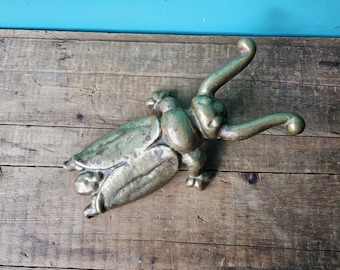 Scarab Beetle Brass Boot Jack - Canada