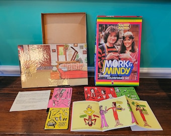1979 Mork & Mindy Colorforms Play Set Complete Excellent Condition