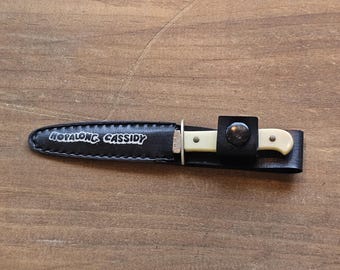Vintage Hopalong Cassidy Collectible Mini Buck Knife