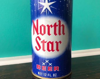 North Star Jacob Schmidt Brewing 1960's Empty Beer Can. USA.