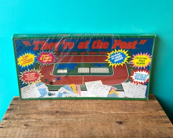 1985 Sealed- They're At The Post Board Game