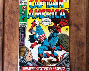 Captain America #132-December 1970