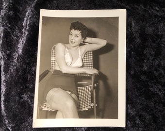 WWII Era Original Vintage Pin Up Photo