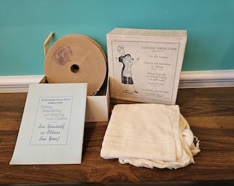 1945 Economy Dress Form (of Canada) Kit with Material and Instructions