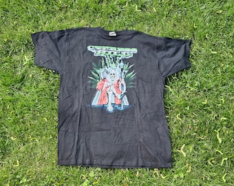 1997 Cypress Hill Poly Gram Vintage Rap Tee Shirt *DRY ROT*