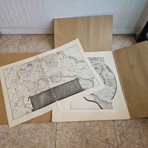 Christian Sgrooten-kaart van de Duitse landen in de Brusselse Atlas 1573 (gedrukt in 1959)