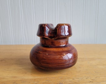 Brown Ceramic Insulator