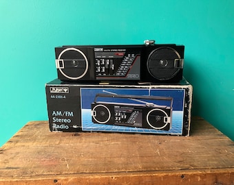 Pulser AM/FM Stereo Radio New in Box! Model 44-201-4