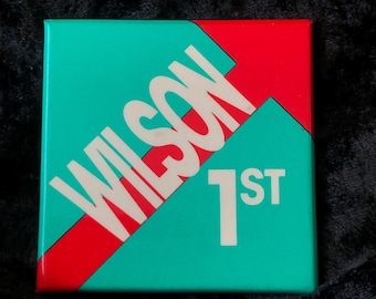 Vintage Wilson 1st Button, 2"
