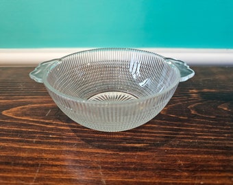 Dominion Glass Saguenay Pattern Bowl Clear Glass